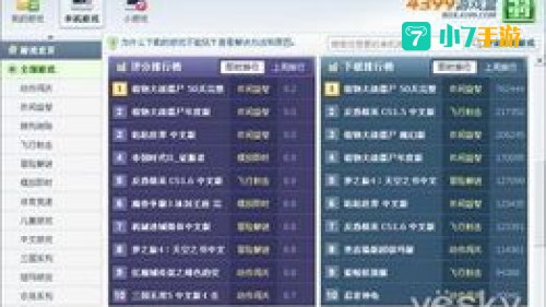 休闲网络游戏排行榜